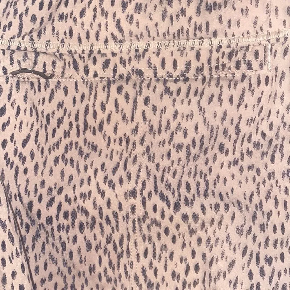 Lululemon Pink Leopard Jet Crop Pants!
